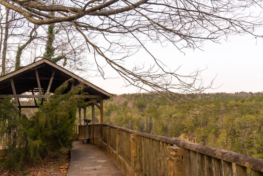 Tallulah Falls Outlooks near Clarkesville, Georgia (GA)